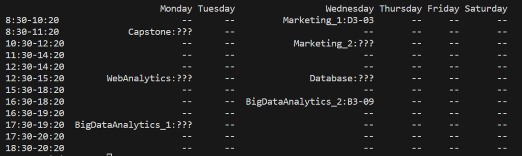 Optimizing Your Class Schedule: A Customized and Automatic Generator ...