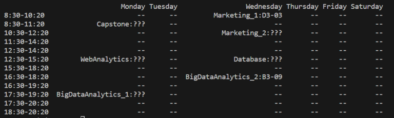 Optimizing Your Class Schedule: A Customized and Automatic Generator ...